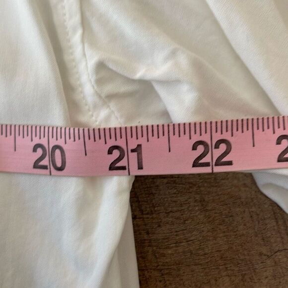 Lush Womens Colorblock Long Sleeve Button Down Shirt Lime Green White Small NWT - Picture 8 of 9